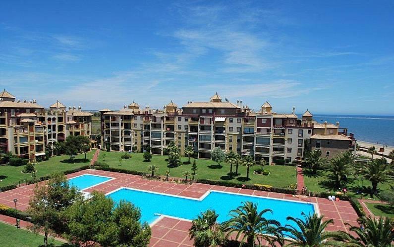 Mirando Al Mar. Primera Linea De Playa Isla Canela Exterior photo